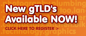 gTLD's Available Now!